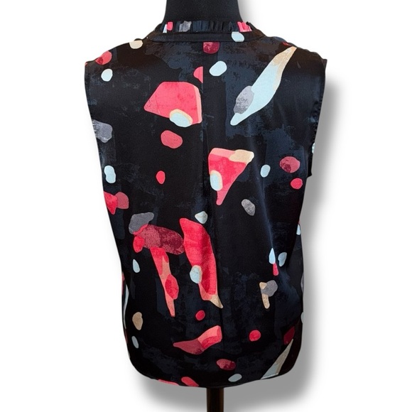 NIC +ZOE Kaleidoscope Tank - Black Multi XXL - Picture 4 of 12